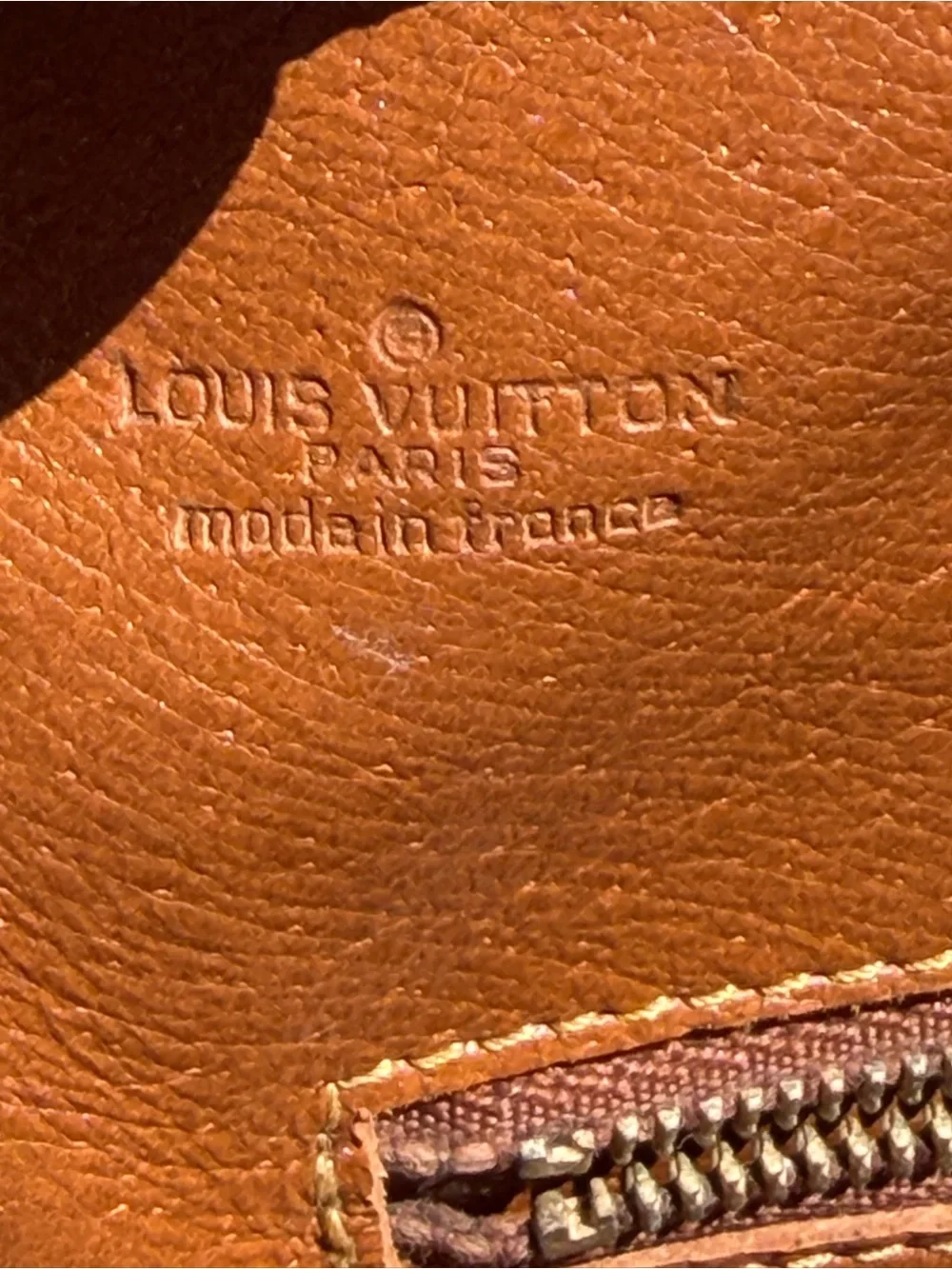 Louis Vuitton Monogram Canvas Messenger Bag in Brown